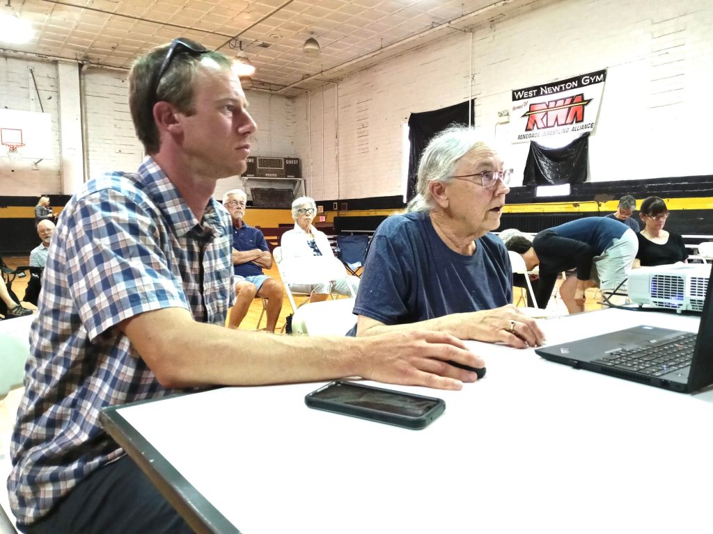 Residents turn out for Invenergy Public Hearing. Photo Credit: The Mon Valley Independent