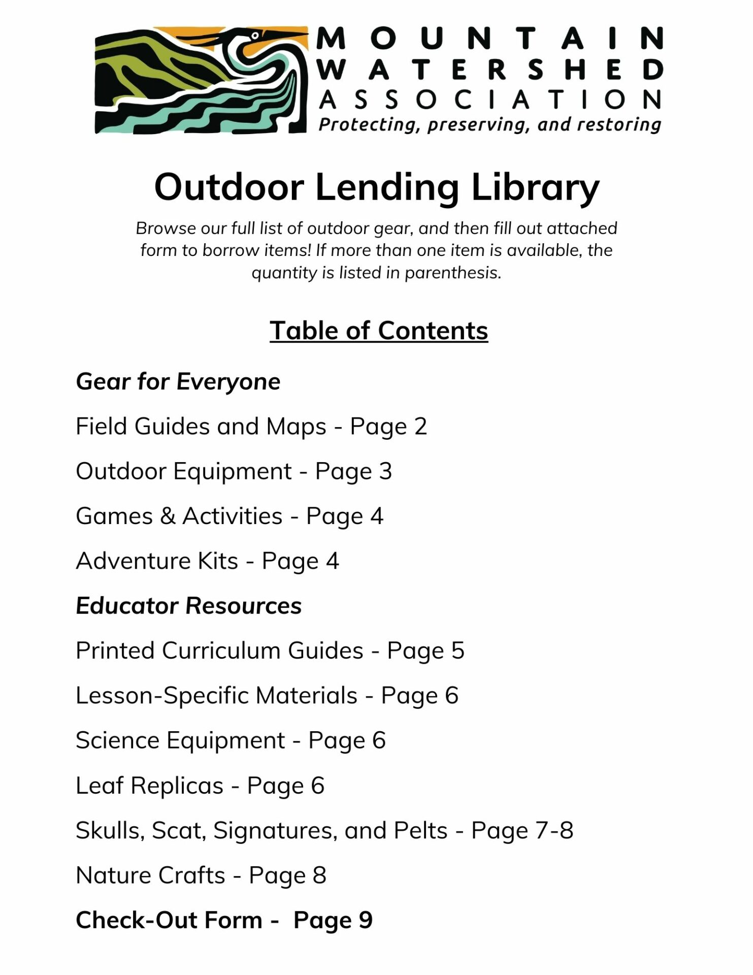 Outdoor Lending Library