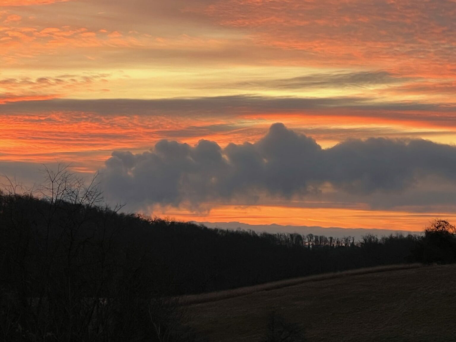 Tenaska Pollution - Sunset