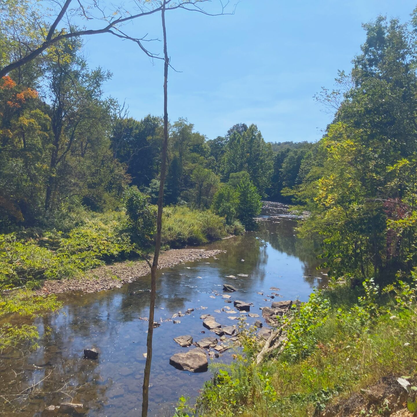 Indian Creek Valley Trail - new section